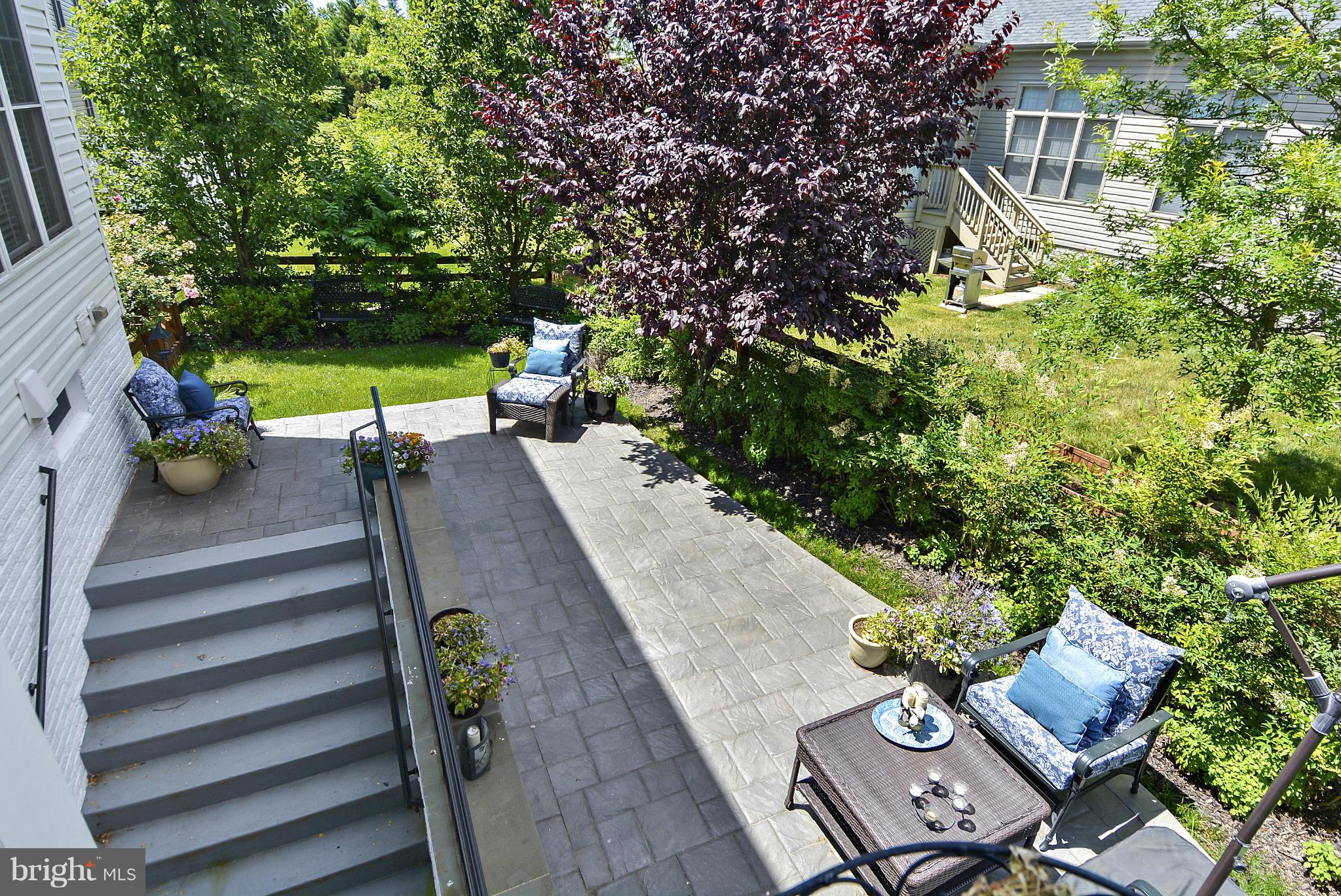6412 Gayfields Road Alexandria, VA 22315 - Photo 26 of 27 Private Paver Stone Patio, Fenced