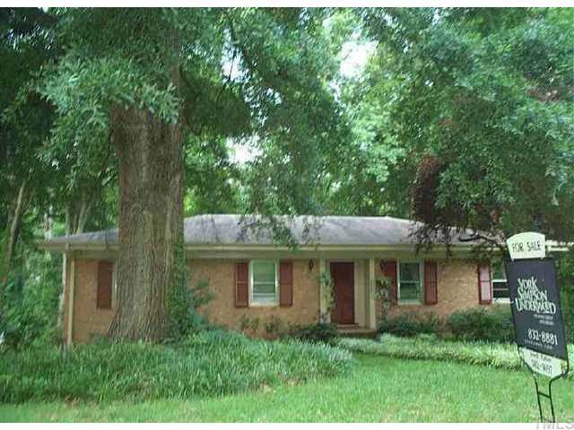 3327 Coleridge Drive Raleigh, NC 27609 - Photo 1 of 1 front view of a house with a yard