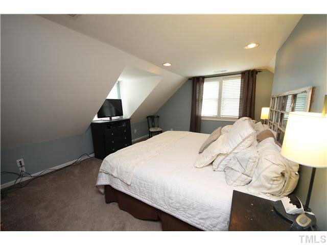 2006 Bernard Street Raleigh, NC 27608 - Photo 21 of 25 The bedroom area of the Master Suite...dormer works perfectly for a TV if you like watching while in bed. Master Suite