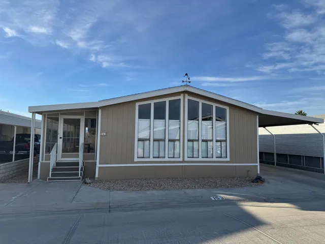 a view of a house with a porch
