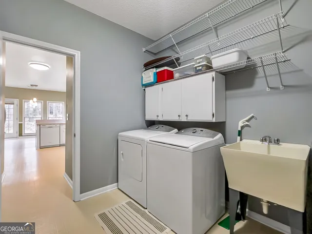 a view of a bathroom from a bathroom