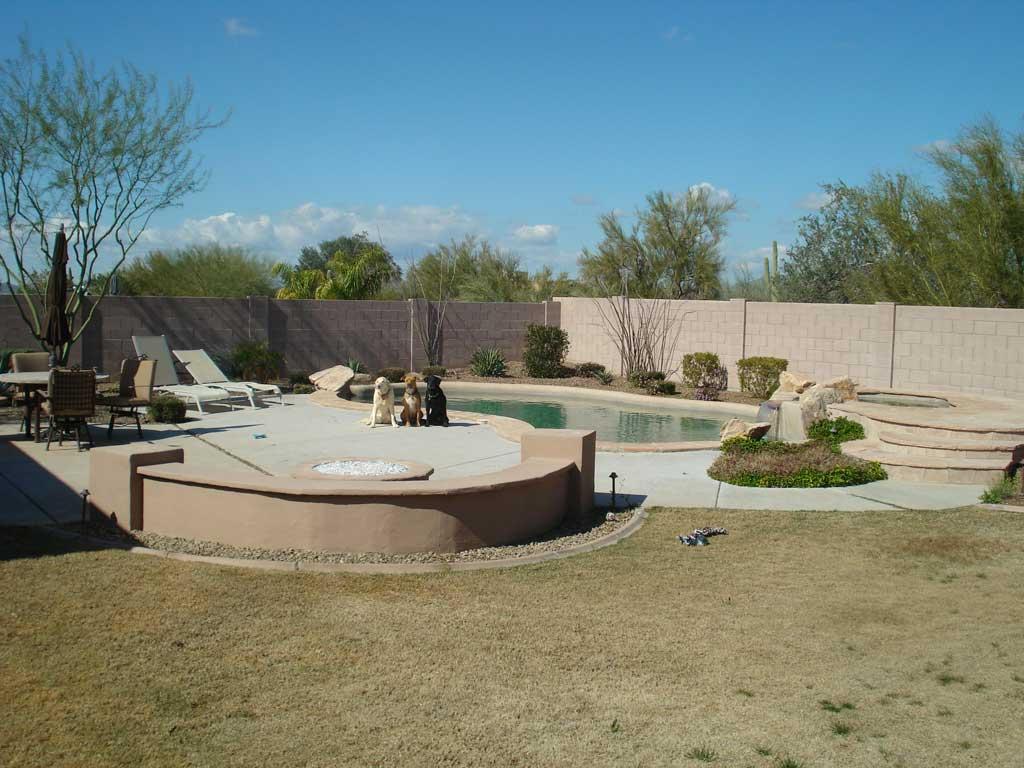Heated pool & spa