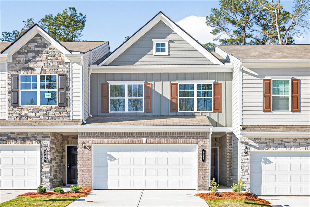 a view of a house with a entryway