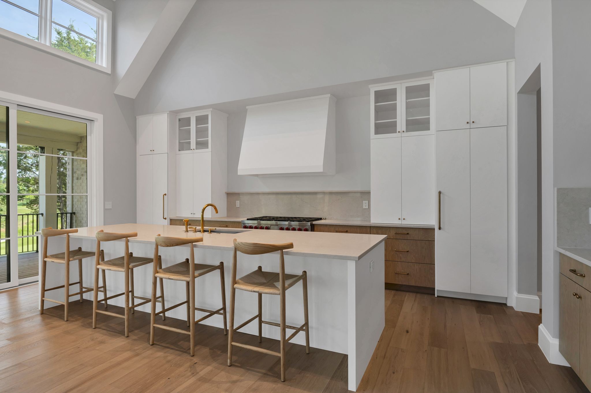 7577 Whiskey Road College Grove, TN 37046 - Photo 22 of 93 a view of a kitchen with dining table and chairs