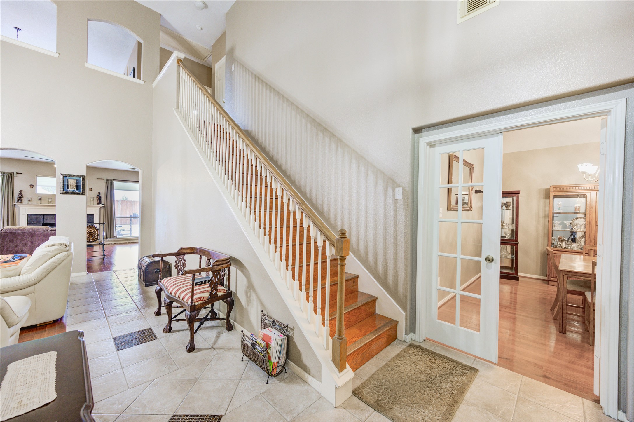 16730 Spring Barker Drive Cypress, TX 77429 - Photo 17 of 50 a view of entryway and hall with dining room