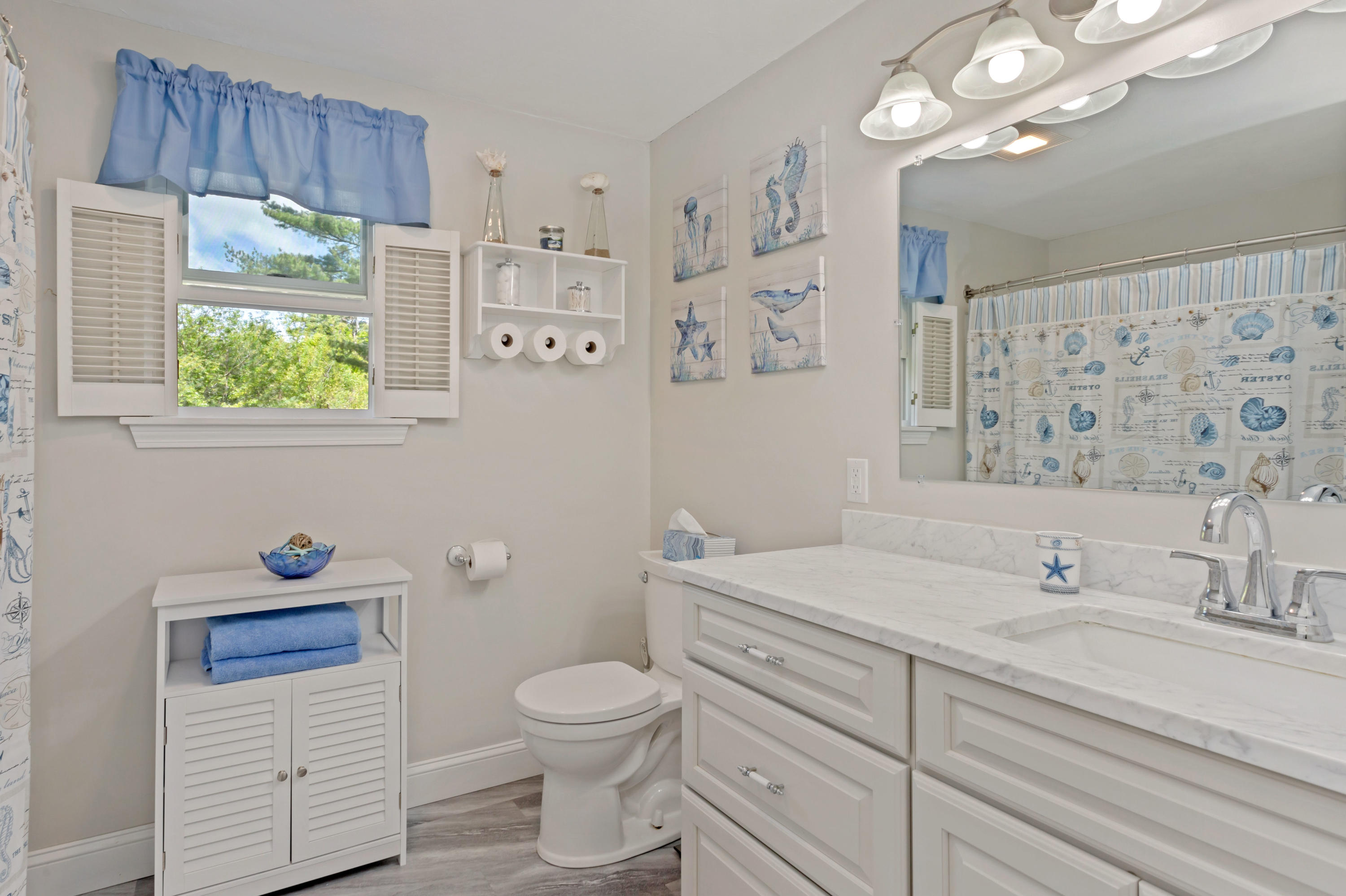 138 Gunstock Road Osterville, MA 02655 - Photo 26 of 47 a bathroom with a sink a toilet and vanity