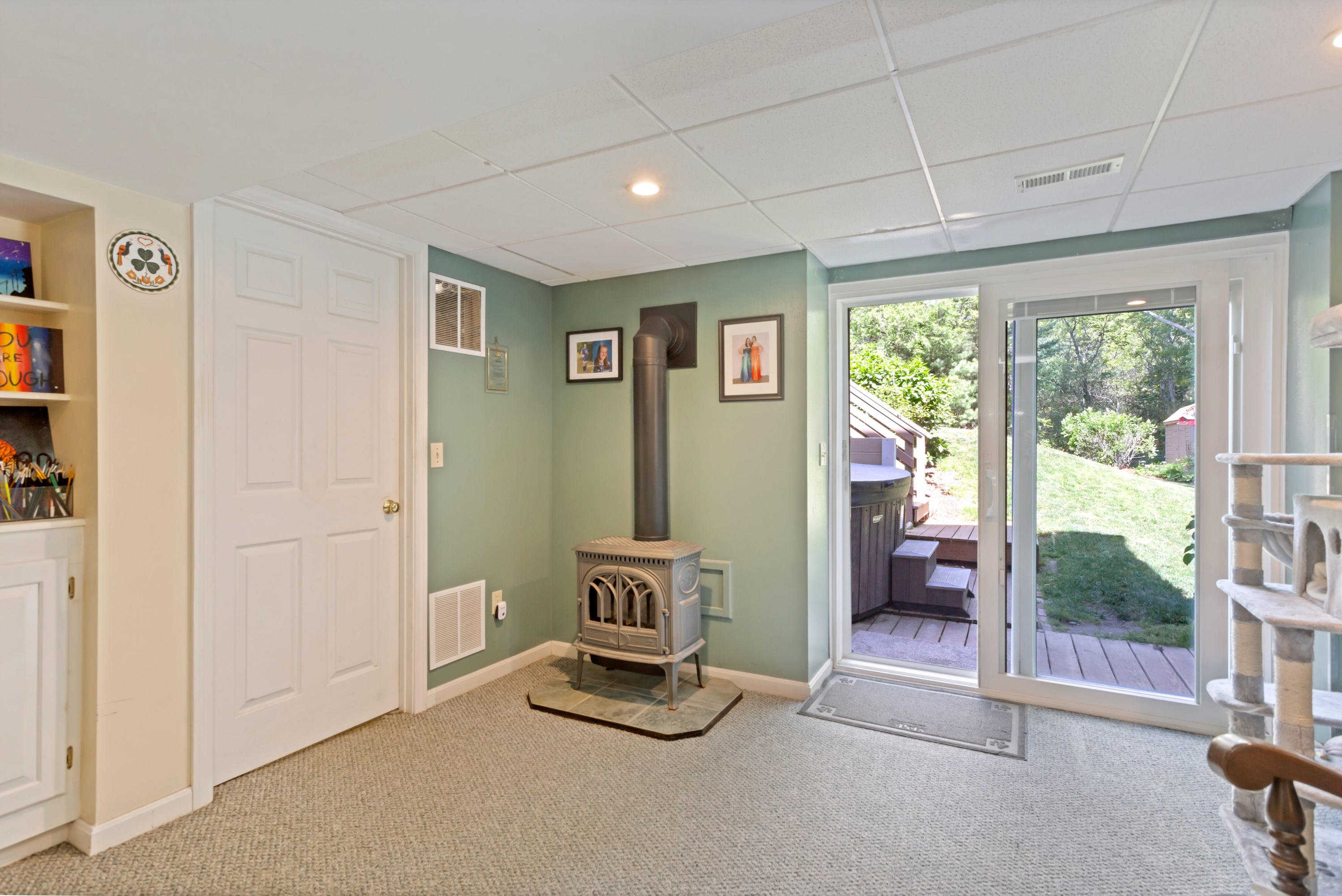 138 Gunstock Road Osterville, MA 02655 - Photo 29 of 47 a view of a livingroom with glass door and furniture