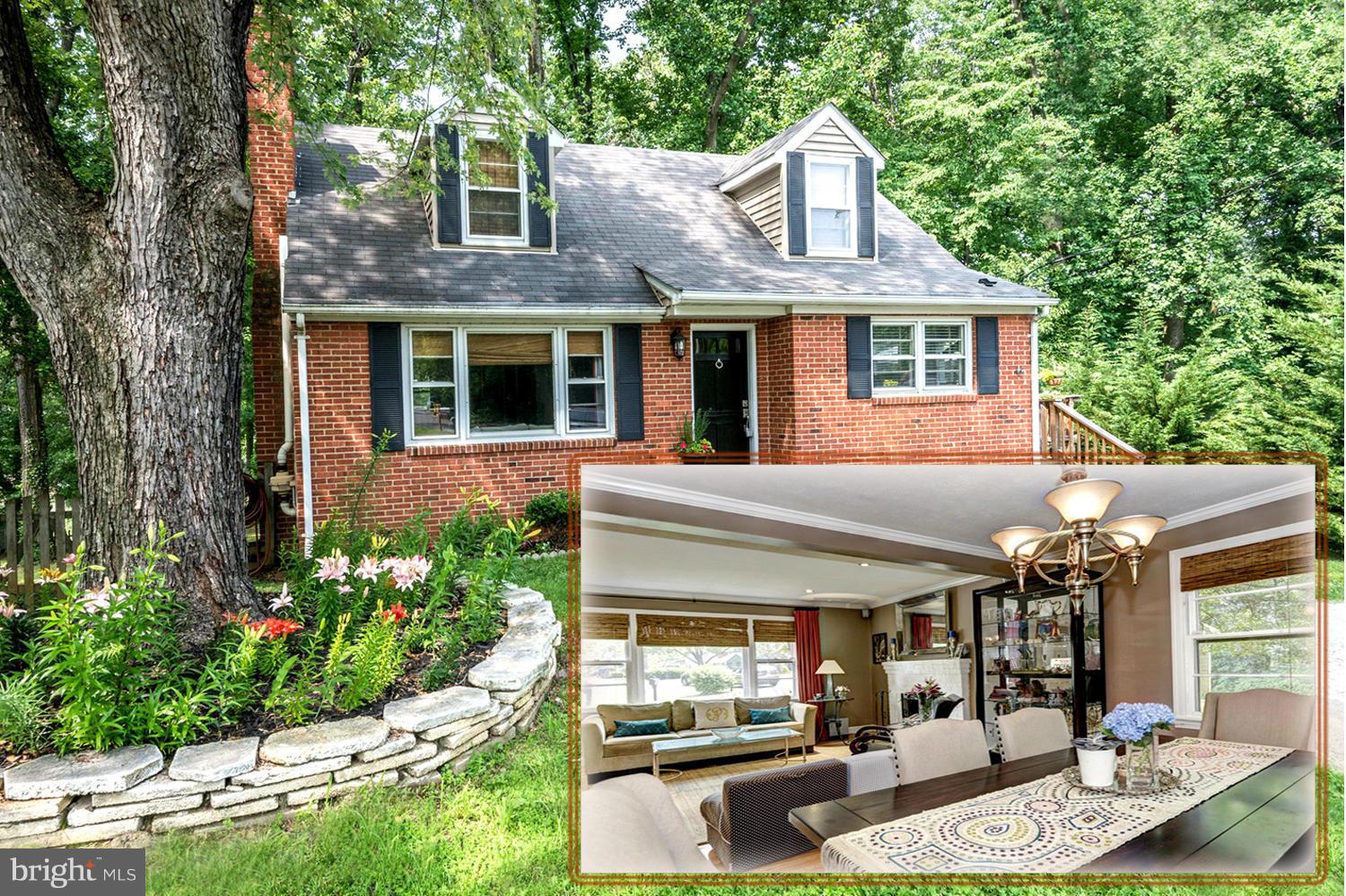 1240 Maple Road Arnold, MD 21012 - Photo 1 of 30 Brick Cape Cod Showcasing Upscale Updates