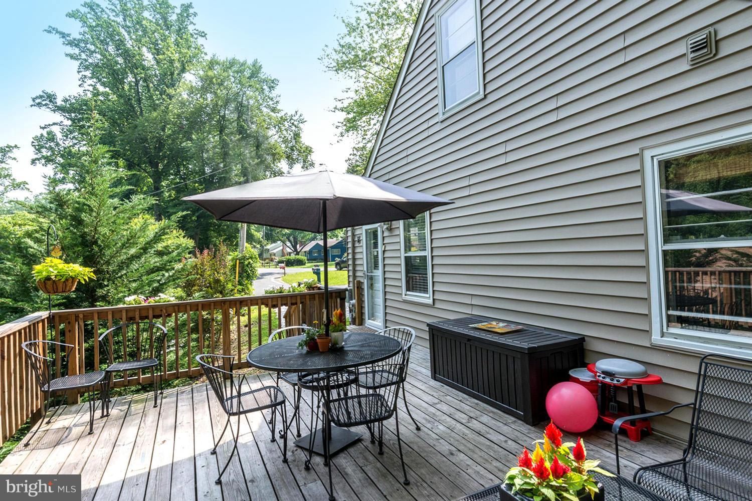 1240 Maple Road Arnold, MD 21012 - Photo 16 of 30 Access to Alfresco Dining and Entertaining Deck