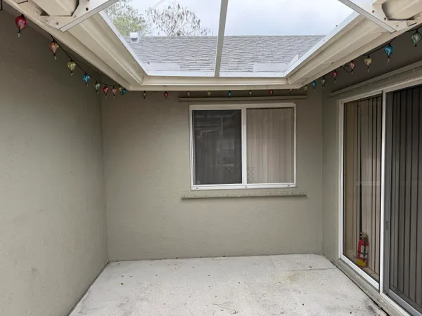 a view of front door and entryway