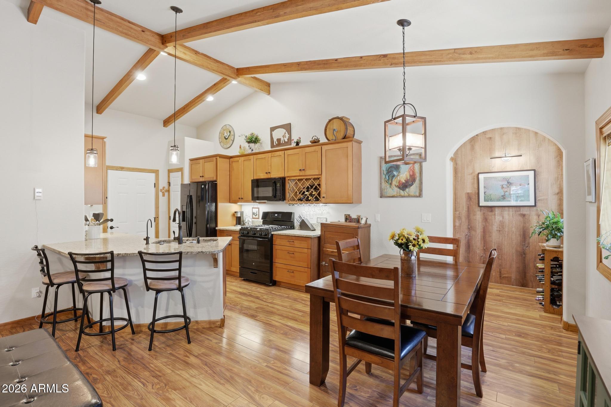 5501 Solitude Trail Loop Pine, AZ 85544 - Photo 11 of 27 Dining Room & Kitchen