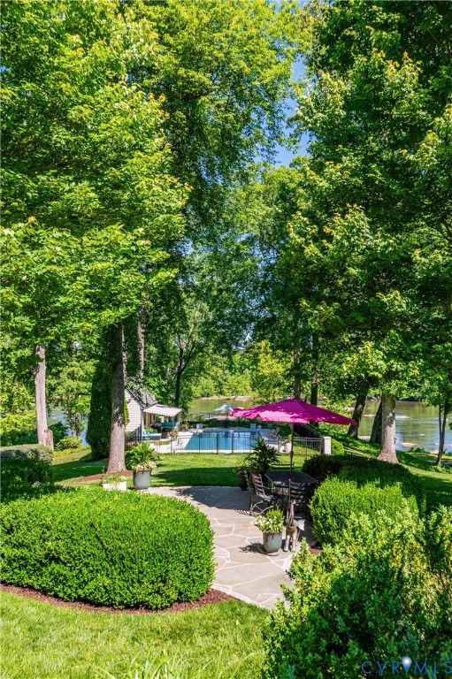 4634 Butte Road Richmond, VA 23235 - Photo 40 of 60 Pool and pool house with safety fence