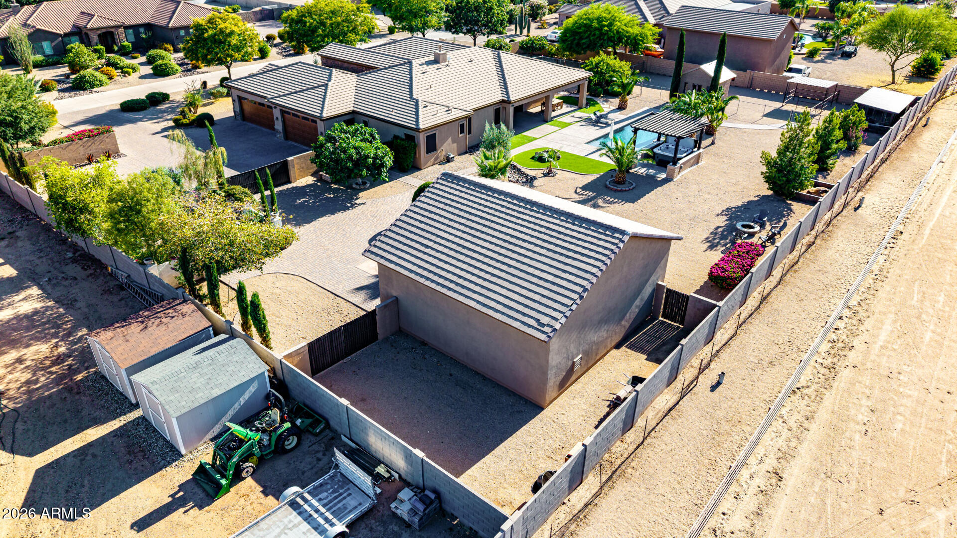 806 West Desert Ranch Road Phoenix, AZ 85086 - Photo 97 of 98 98 - Desert Ranch Drone