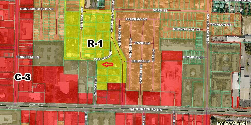 0 Pop Cole Road Fort Walton Beach, FL 32547 - Photo 9 of 9 Pop Cole Zoning