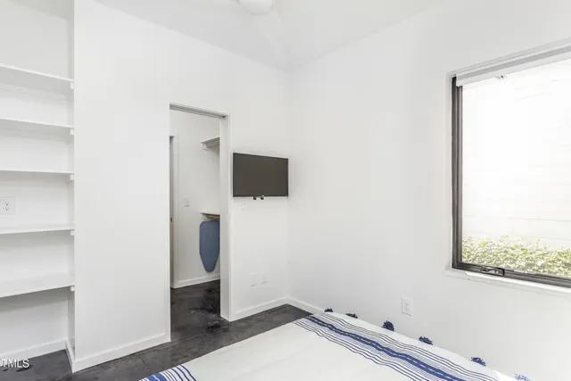 a room with storage and utility