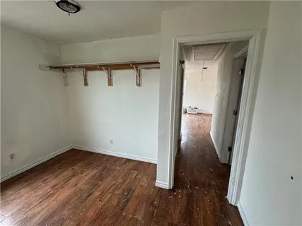 wooden floor in an empty room