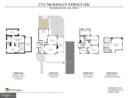 $1,825,000 | 3711 McKinley Street Northwest, Washington, DC 20015