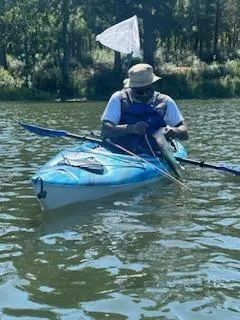 a view of a park with slide