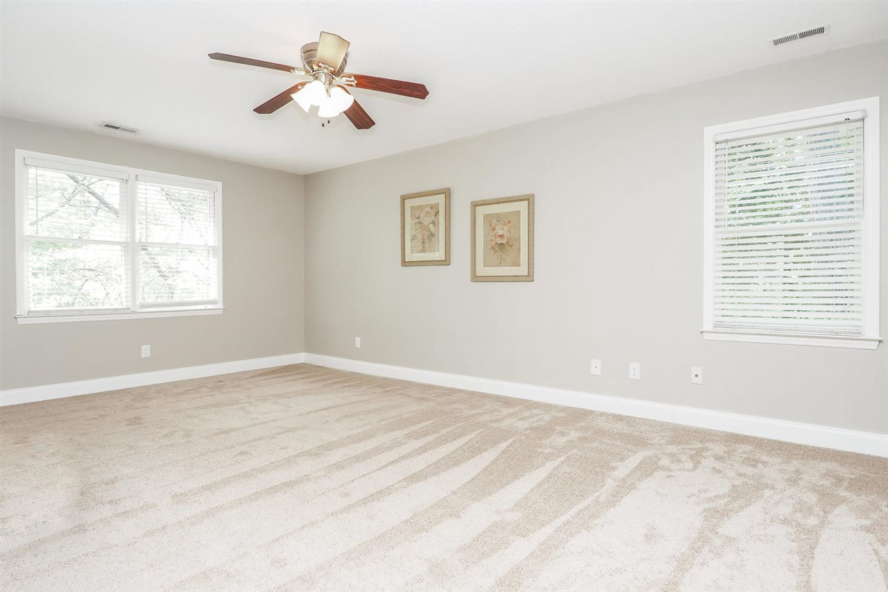 7401 Rolling Dale Court Raleigh, NC 27615 - Photo 13 of 25 There is plenty of room for a king sized bed and lots of furniture. You can also set up a desk in this room if you need an office. Oversized Master Bedroom