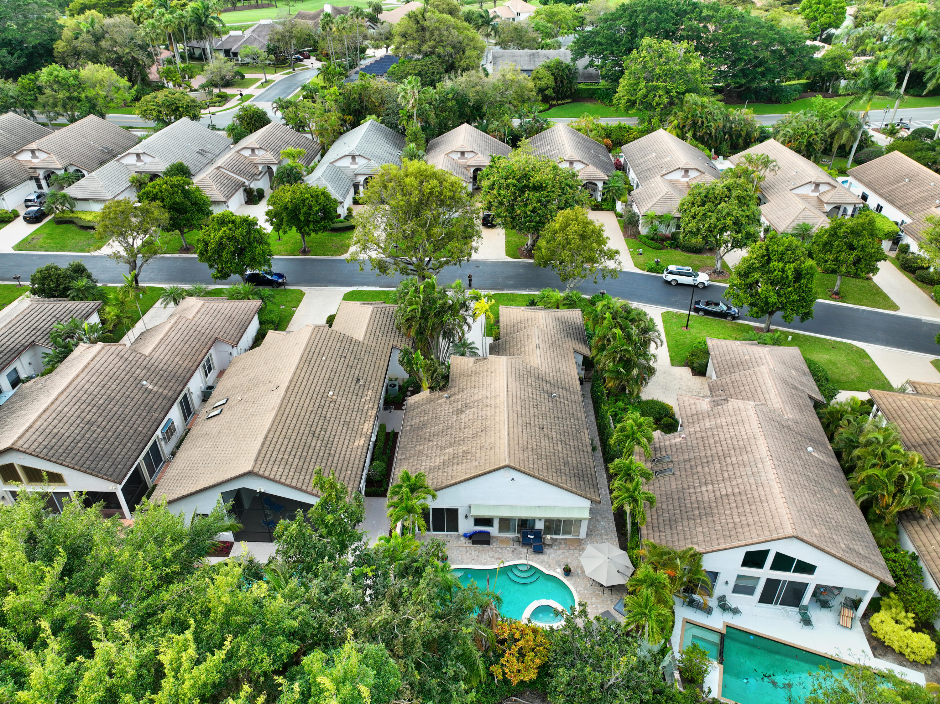 5422 Northwest 21st Avenue Boca Raton, FL 33496 - Photo 25 of 28 Aerial-Backyard
