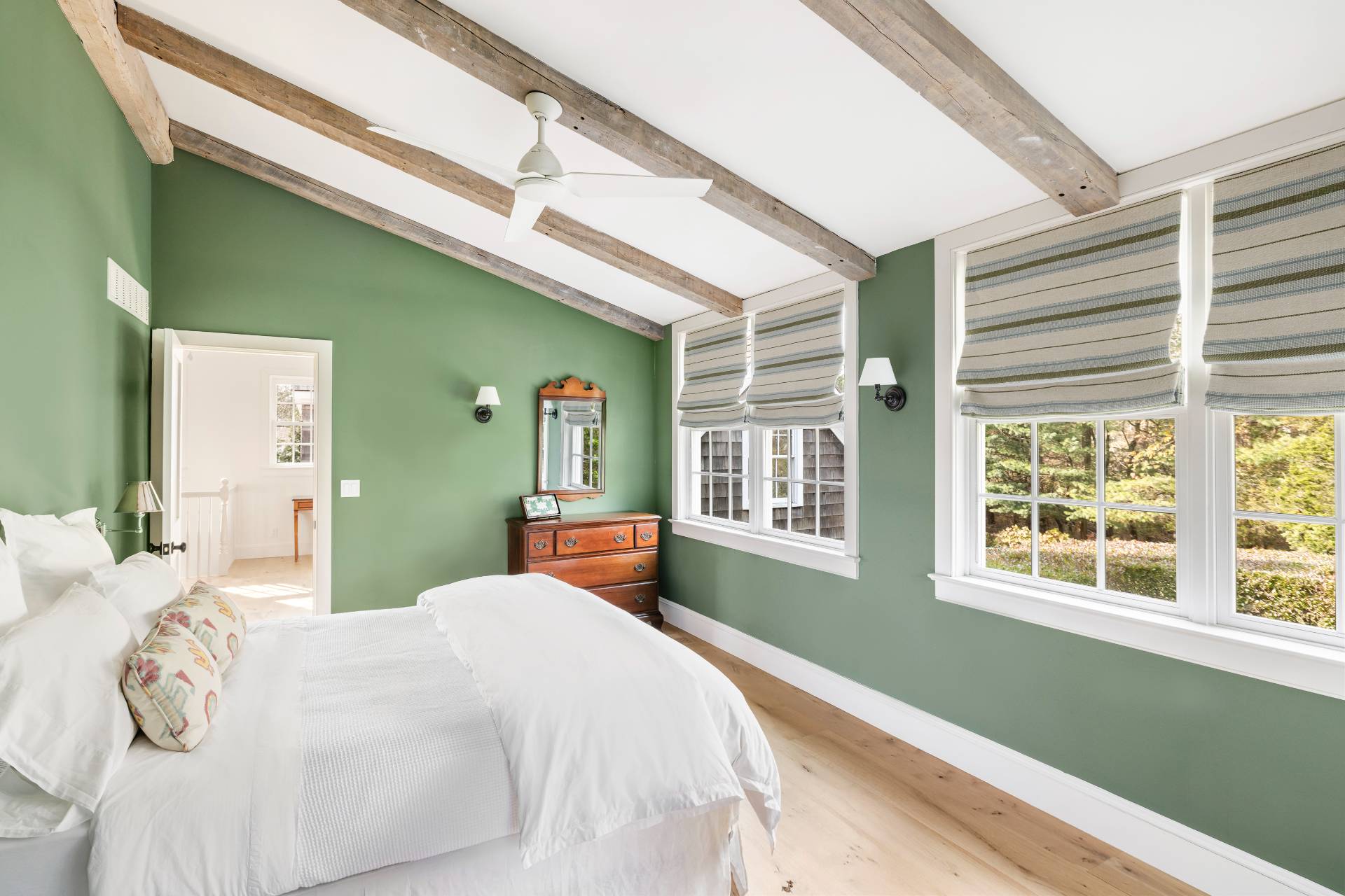 267 Meadows West Bridgehampton, NY 11932 - Photo 19 of 27 a bedroom with a bed and a window