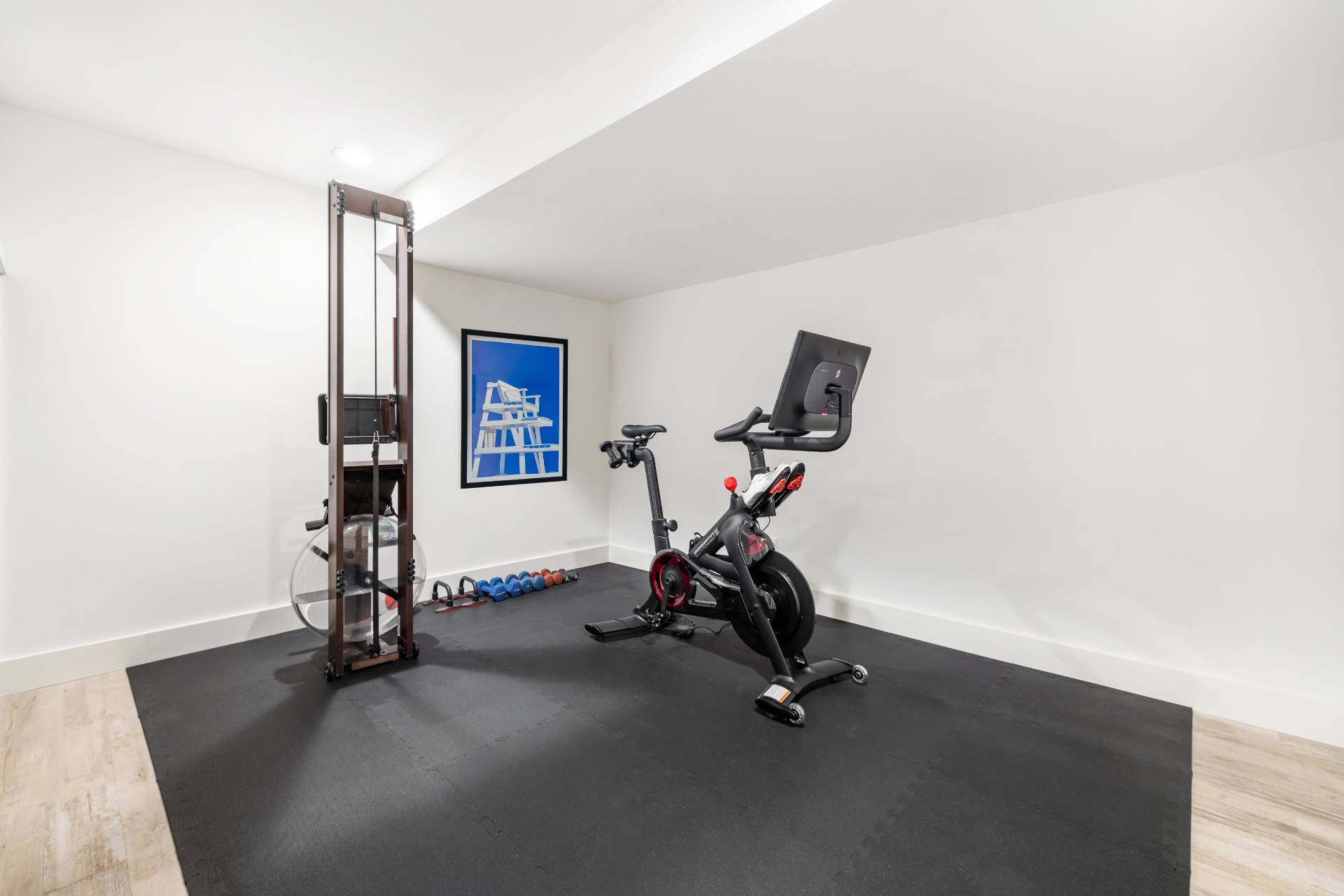 267 Meadows West Bridgehampton, NY 11932 - Photo 23 of 27 a view of a room with gym equipment