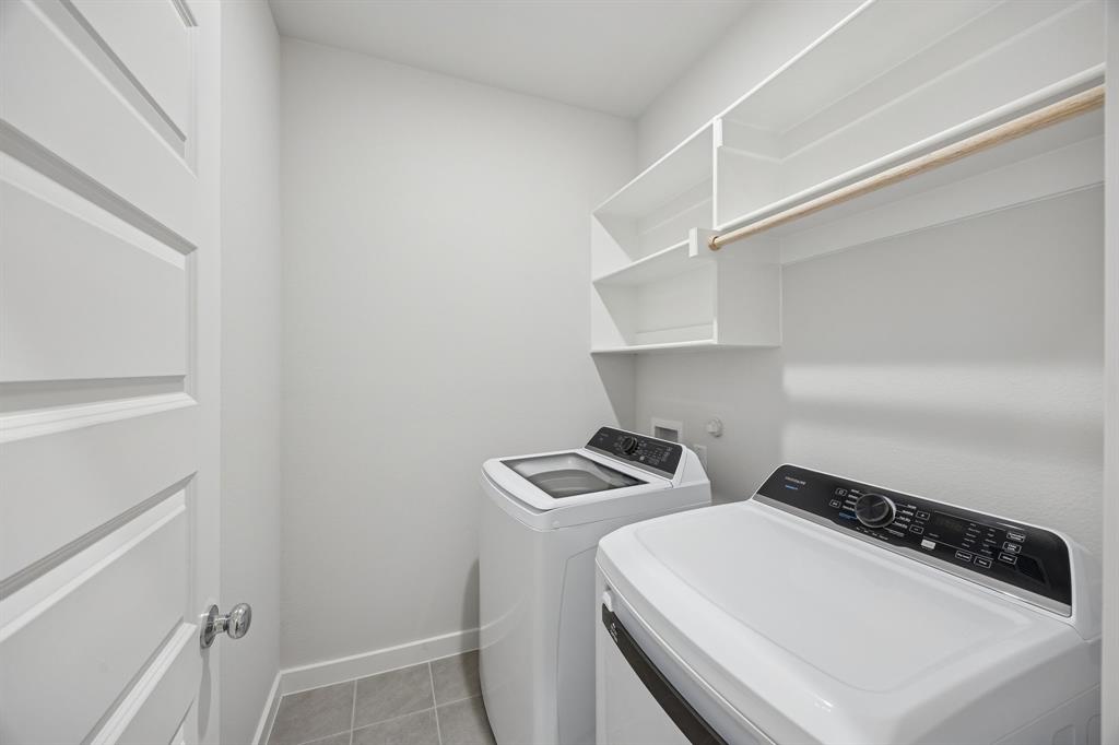 8353 Kingfisher Road Pilot Point, TX 76258 - Photo 15 of 37 Utility room in the Oak II home plan by Trophy Signature Homes – REPRESENTATIVE PHOTO