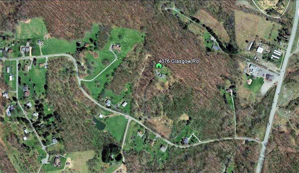 4076 Glasgow Road Valencia, PA 16059 - Photo 19 of 20 Aerial view reflecting the private setting yet close proximity to Rt8!