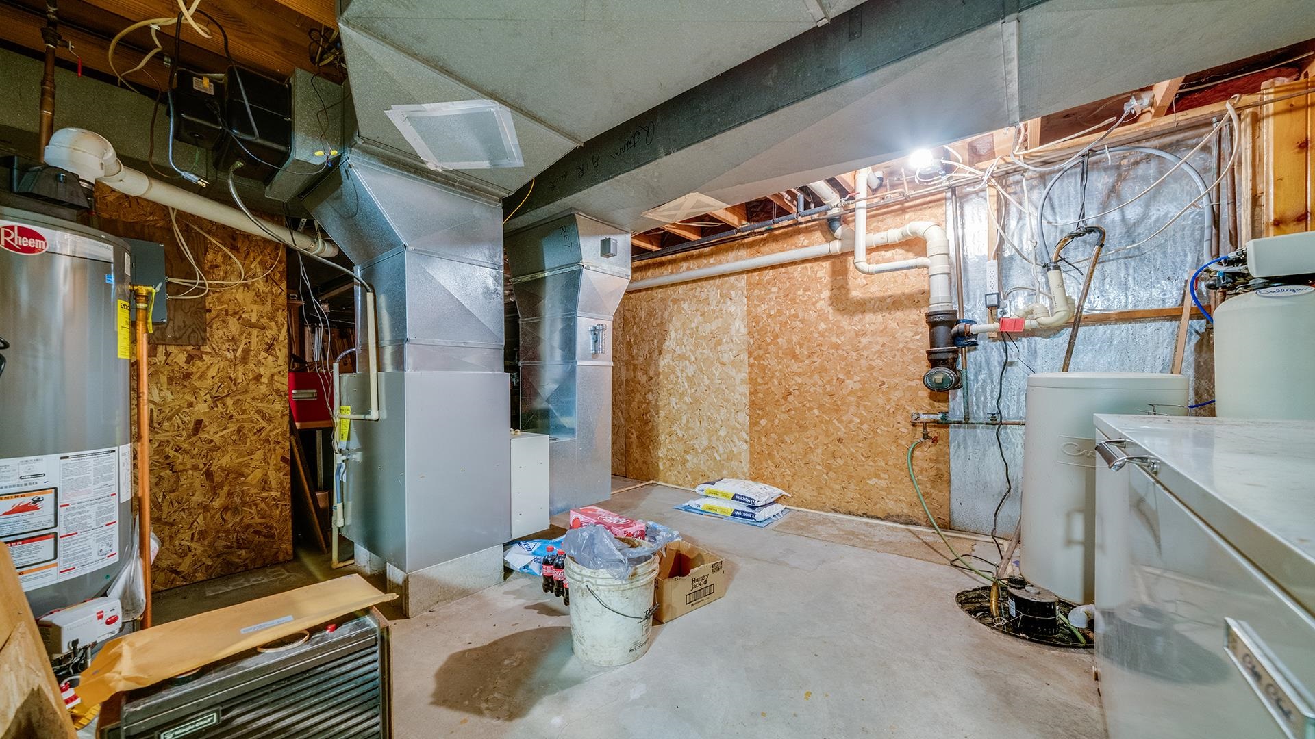 10245 West Penn Corner Road Polo, IL 61064 - Photo 36 of 48 a view of storage and utility room