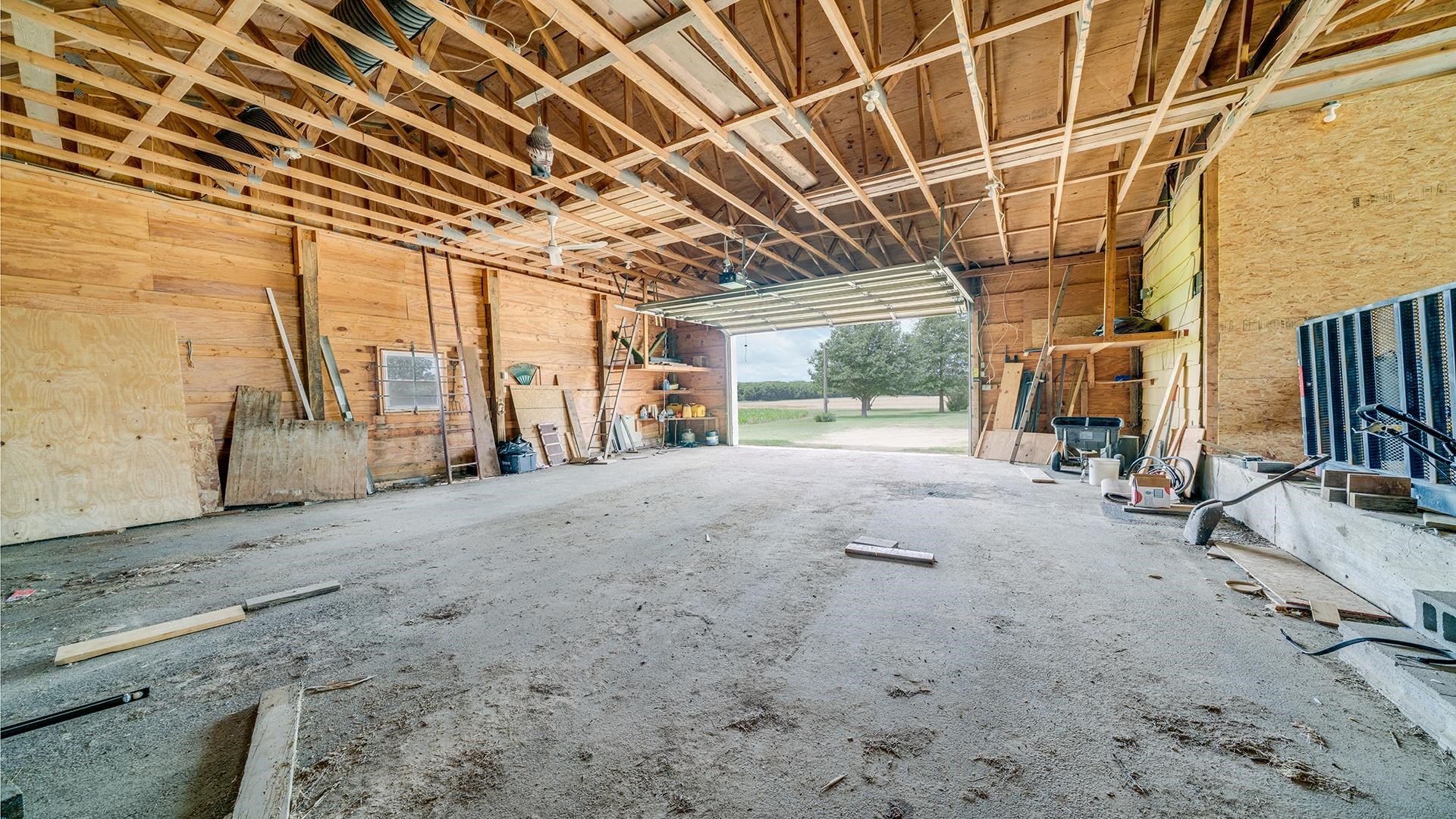 10245 West Penn Corner Road Polo, IL 61064 - Photo 44 of 48 a view of a room with wooden walls