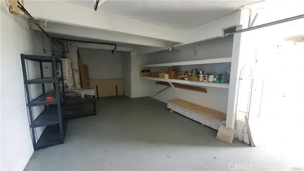 a room with storage and utility