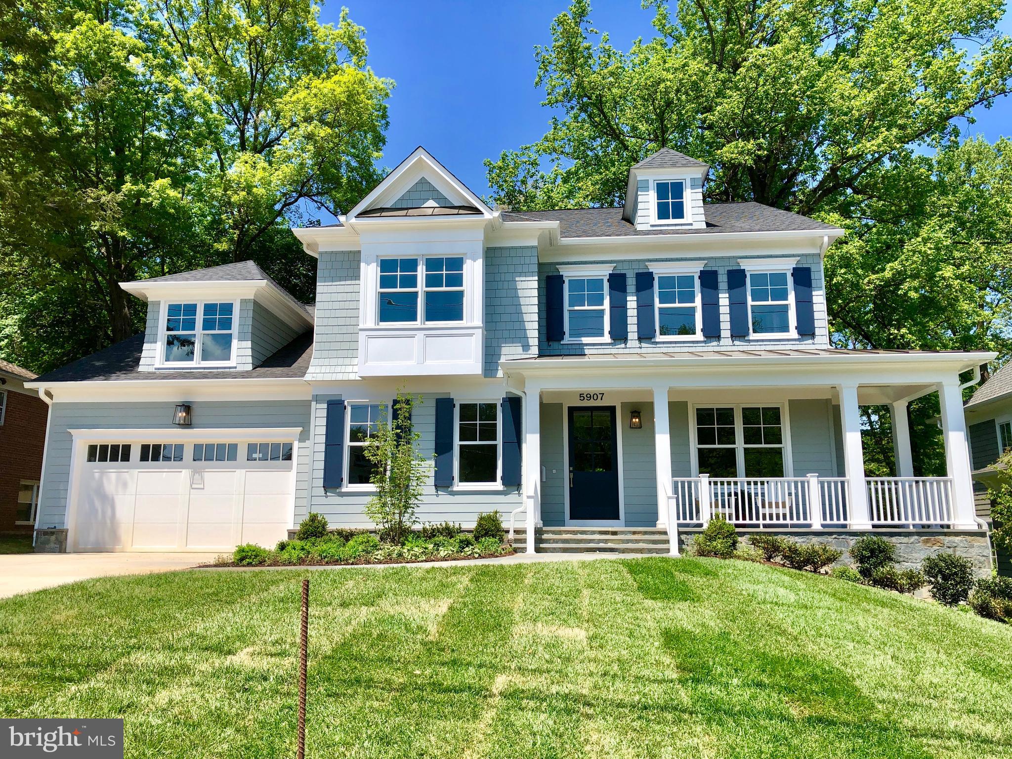 5907 Aberdeen Road Bethesda, MD 20817 - Photo 2 of 50 Beautifully set new home