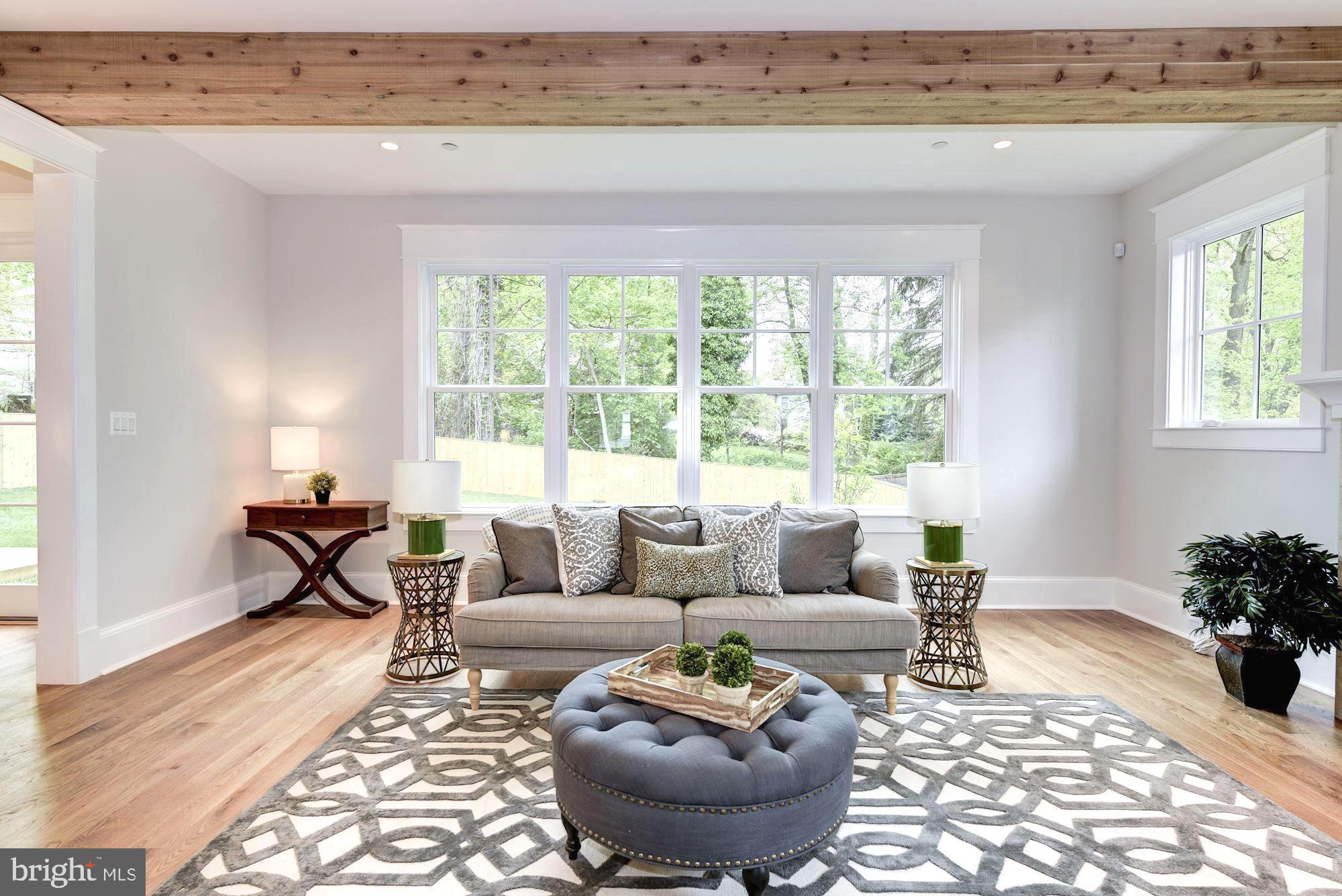 5907 Aberdeen Road Bethesda, MD 20817 - Photo 17 of 50 Family rm w/ expansive windows & spectacular views