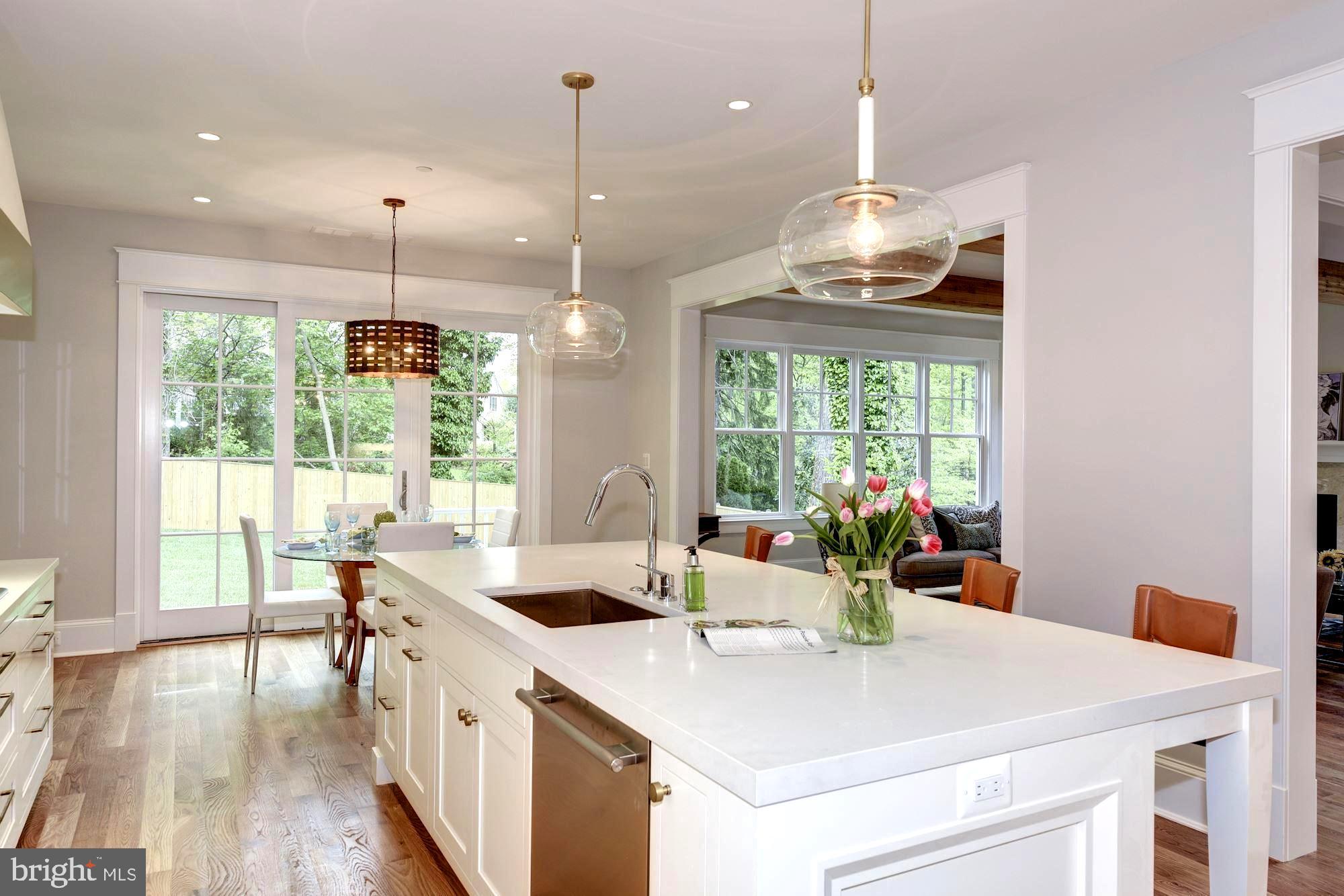 5907 Aberdeen Road Bethesda, MD 20817 - Photo 19 of 50 Chef's kitchen with professional grade finishes