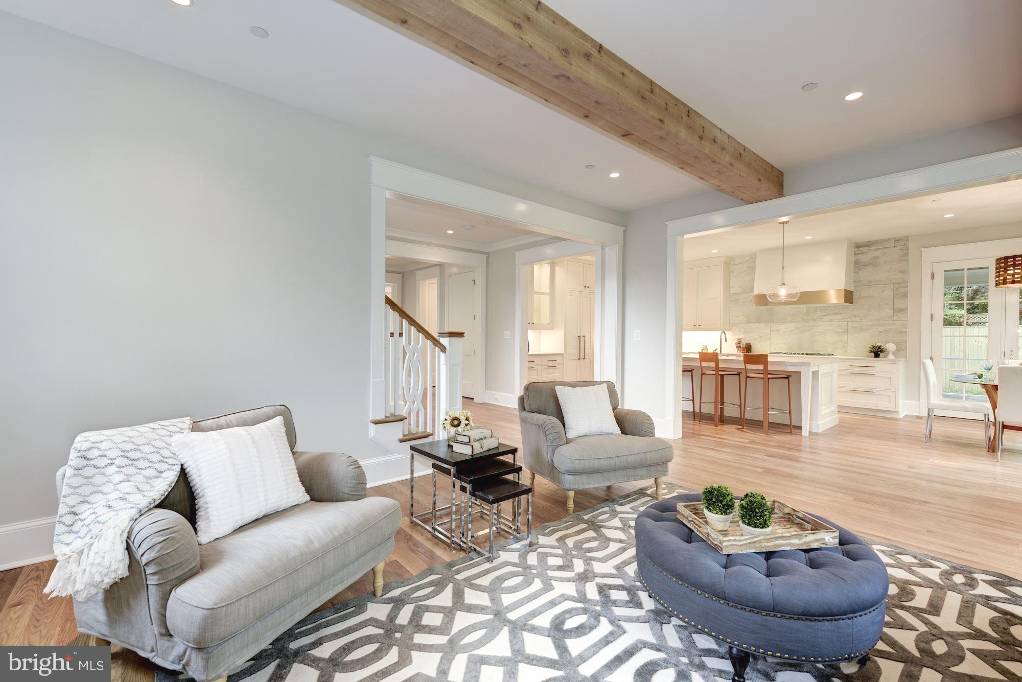5907 Aberdeen Road Bethesda, MD 20817 - Photo 24 of 50 Open kitchen & family room space