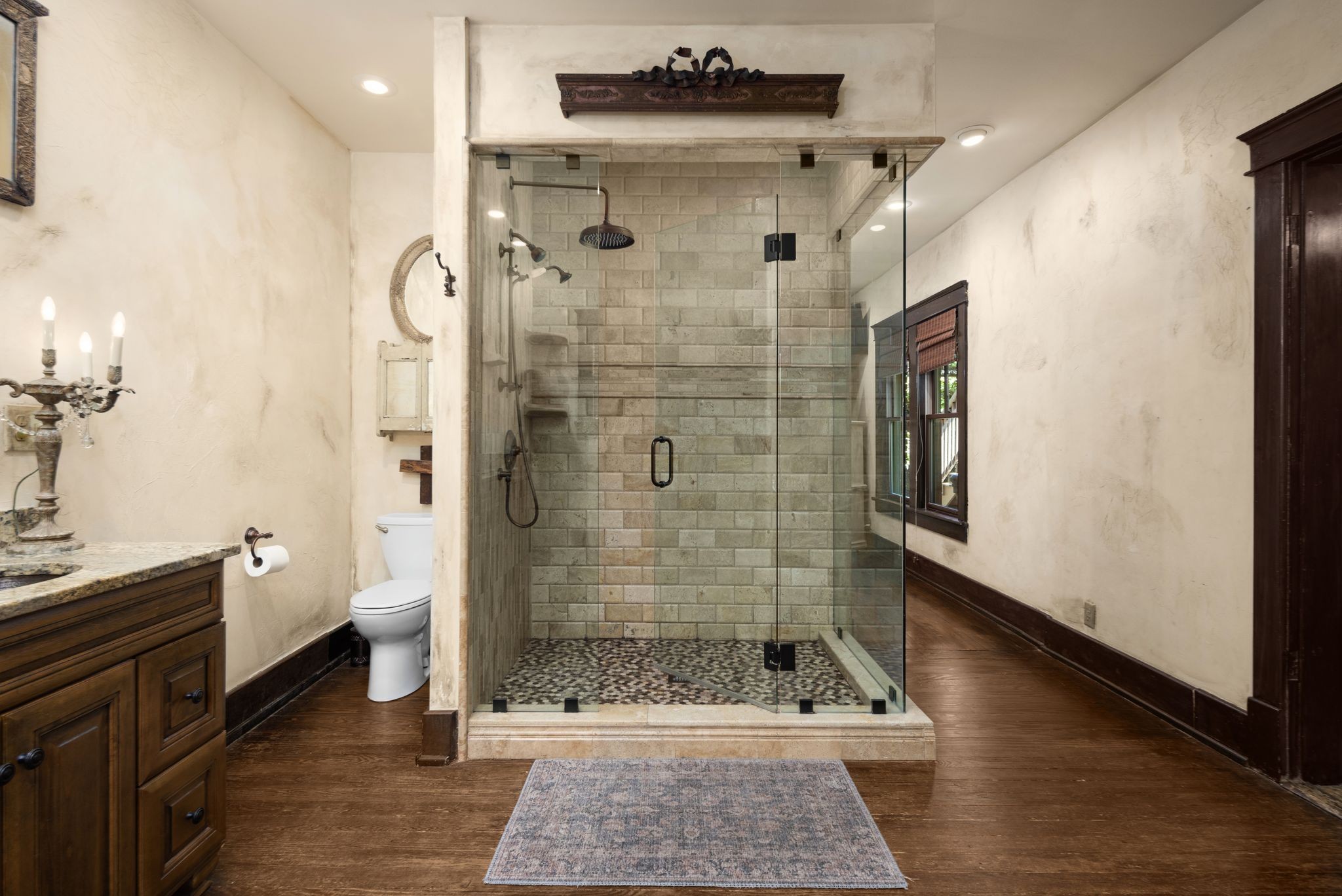 707 Inverness Avenue Nashville, TN 37204 - Photo 12 of 45 a bathroom with a shower