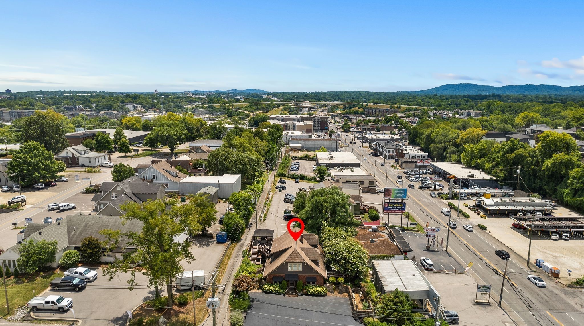 707 Inverness Avenue Nashville, TN 37204 - Photo 25 of 45 an aerial view of multiple house