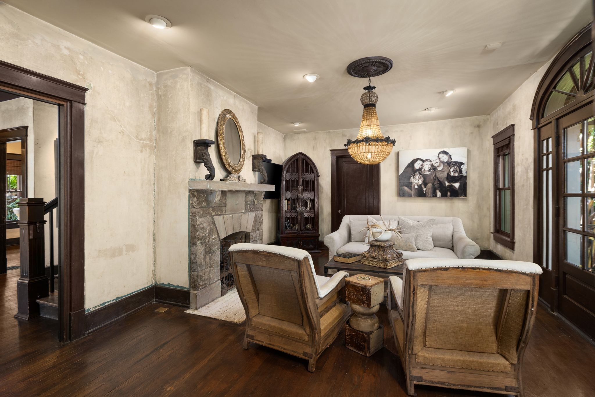 707 Inverness Avenue Nashville, TN 37204 - Photo 4 of 45 a view of a livingroom with furniture and a ceiling fan