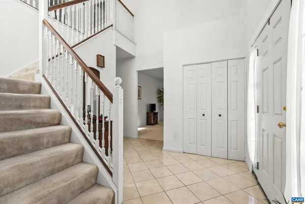 a view of fireplace with wooden floor