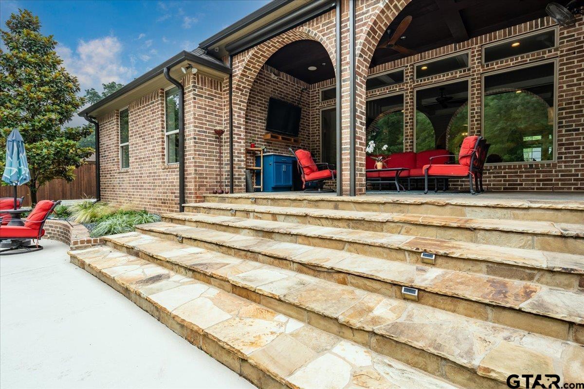 6527 Rochester Way Tyler, TX 75703 - Photo 36 of 48 a view of a house with a porch