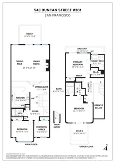 $2,250,000 | 548 Duncan Street, Unit 201, San Francisco, CA 94131