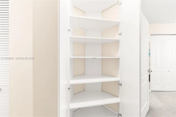 a white closet