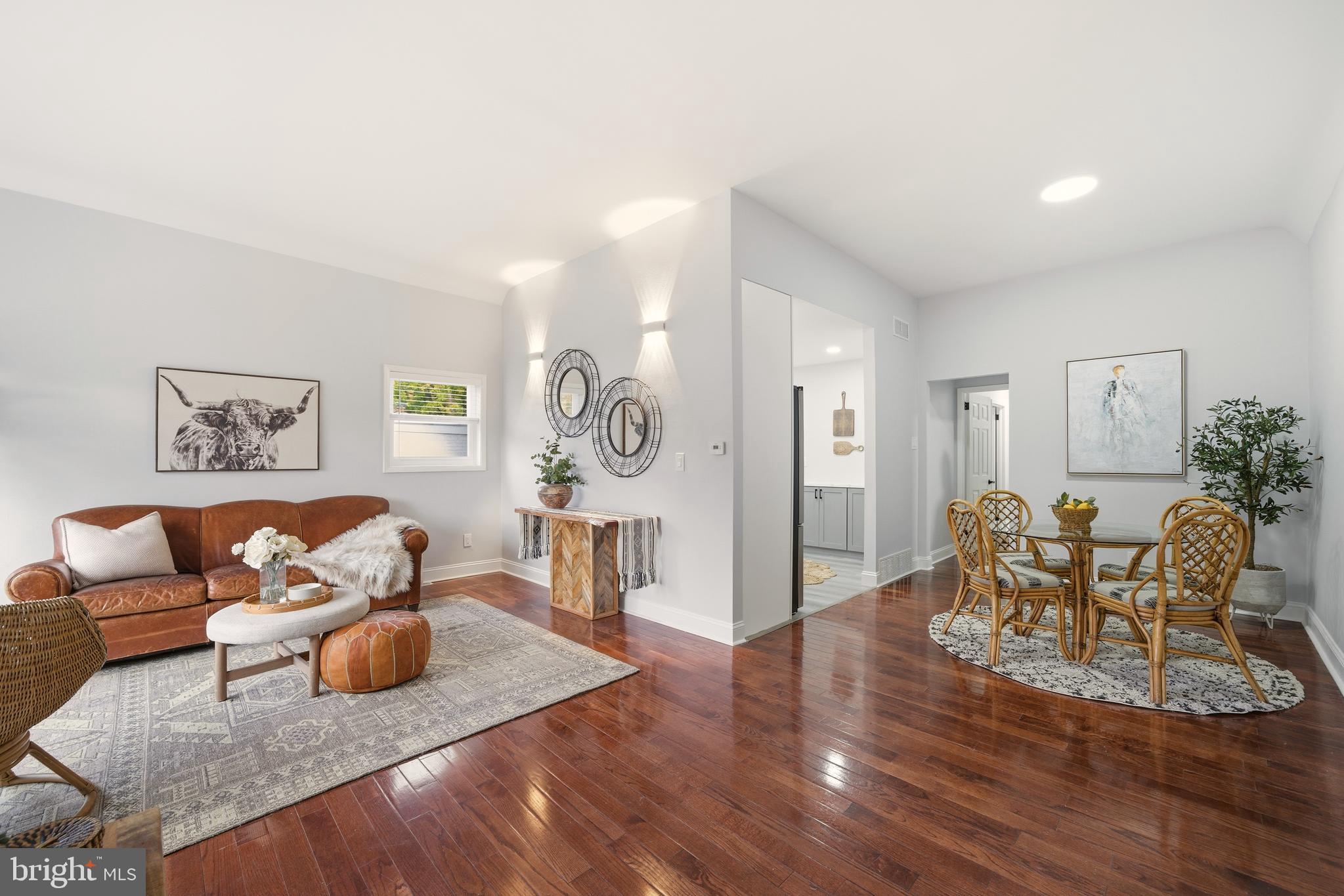 171 Juniper Road Havertown, PA 19083 - Photo 3 of 31 a living room with furniture and wooden floor