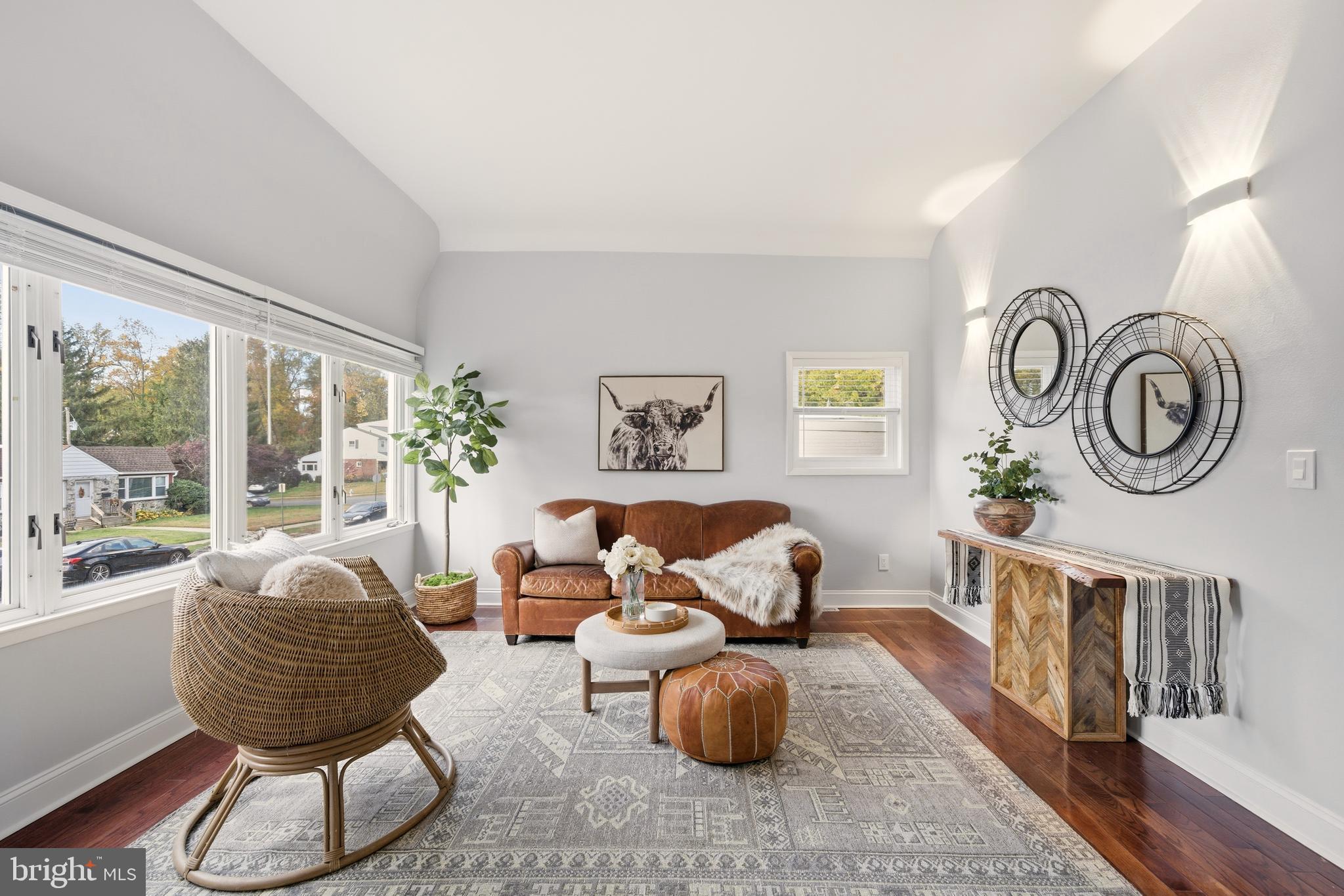 171 Juniper Road Havertown, PA 19083 - Photo 4 of 31 a living room with furniture and a large window