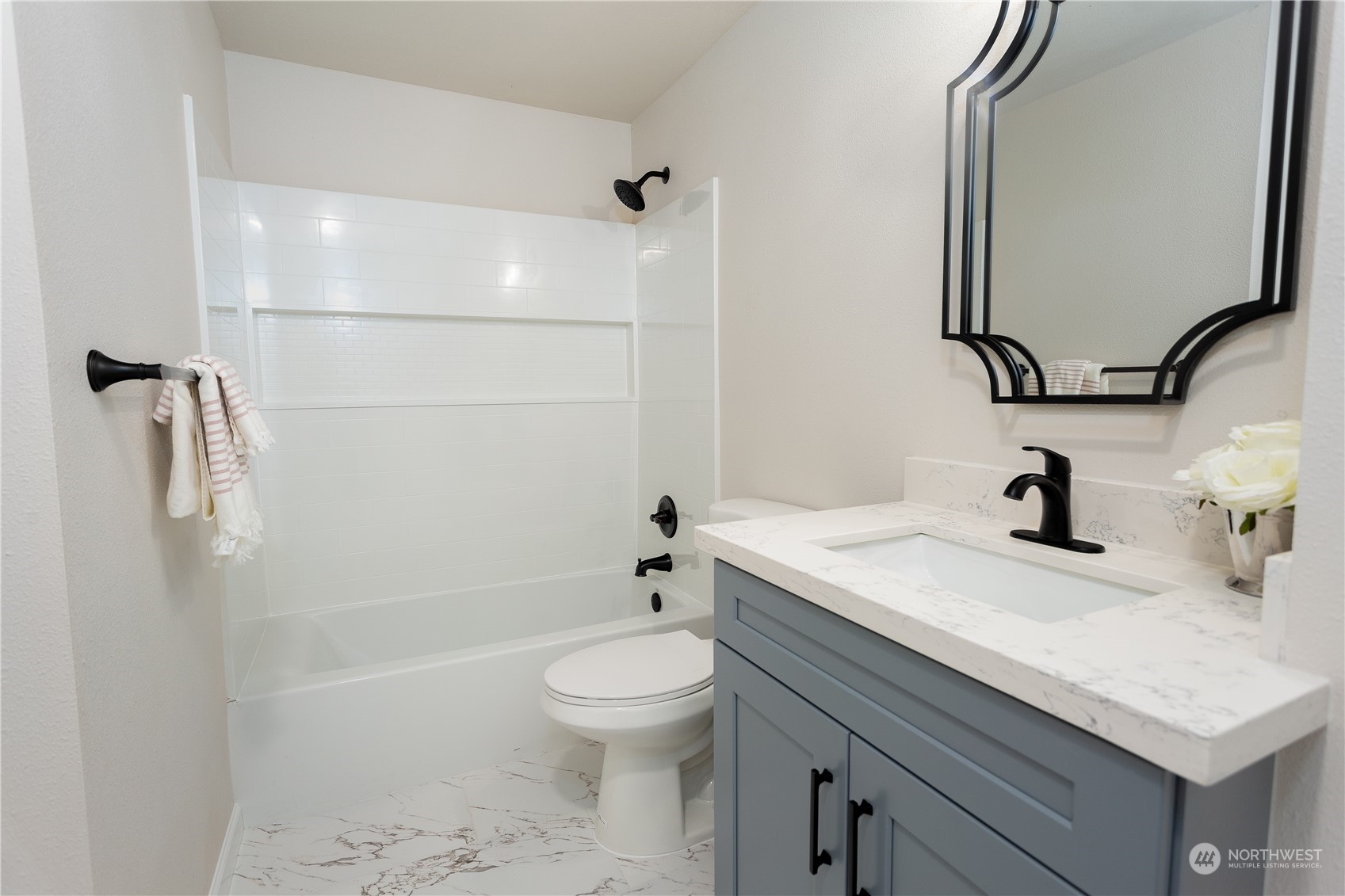 1272 South 315th Street Federal Way, WA 98003 - Photo 25 of 29 a bathroom with a sink a toilet and shower