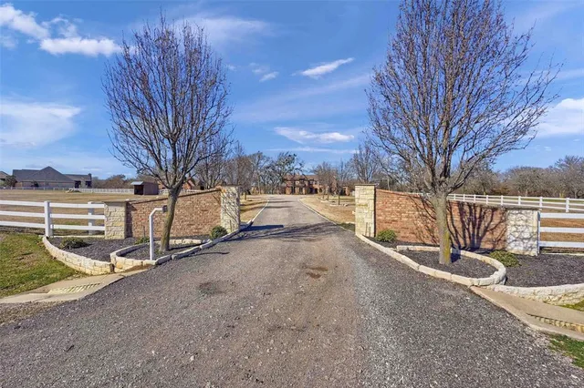 a view of a large with large tree