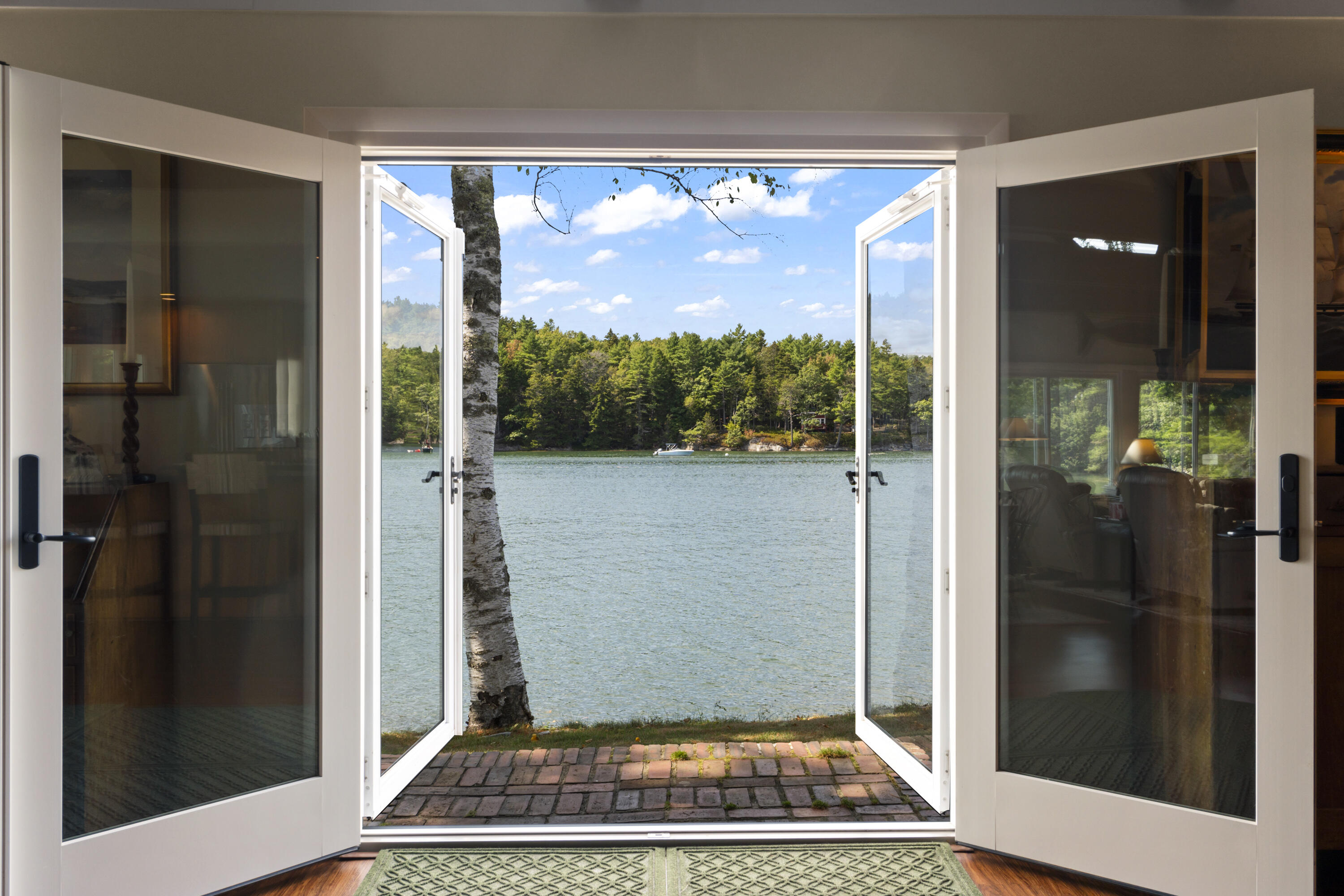 111 Rockweed Road West Bath, ME 04530 - Photo 39 of 73 French Door from the Great Room