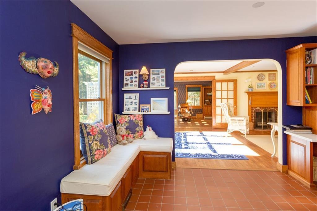 70 Gurnet Landing Road Harpswell, ME 04079 - Photo 21 of 35 Kitchen Built In benches overlooking...