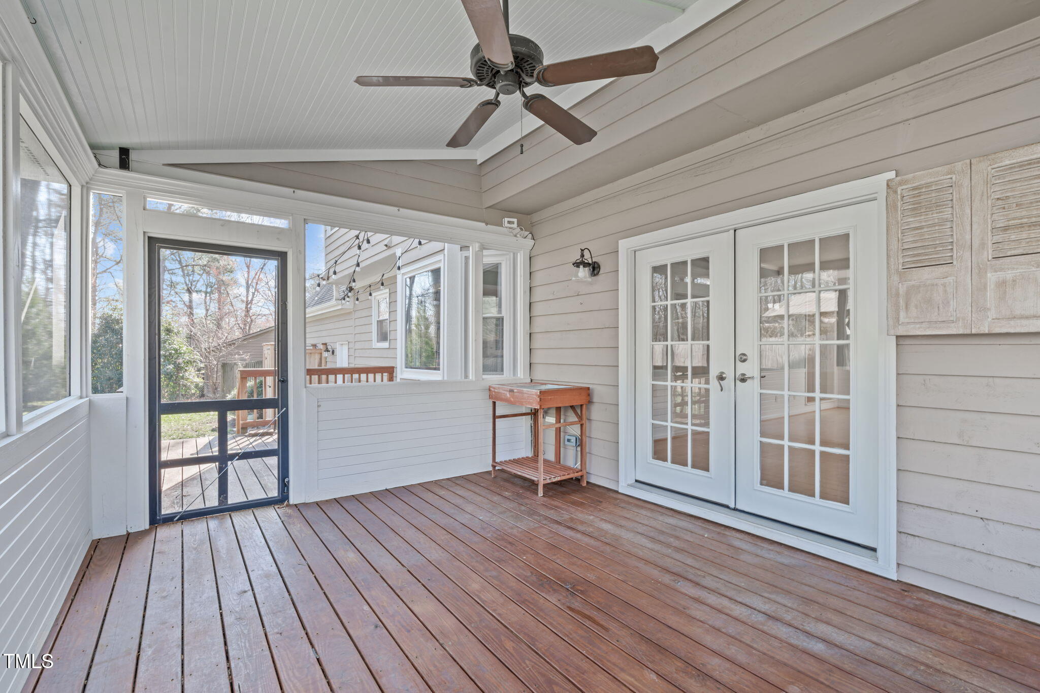 2828 Pidgeon Hill Road Raleigh, NC 27613 - Photo 25 of 38 a view of empty room with wooden floor and fan