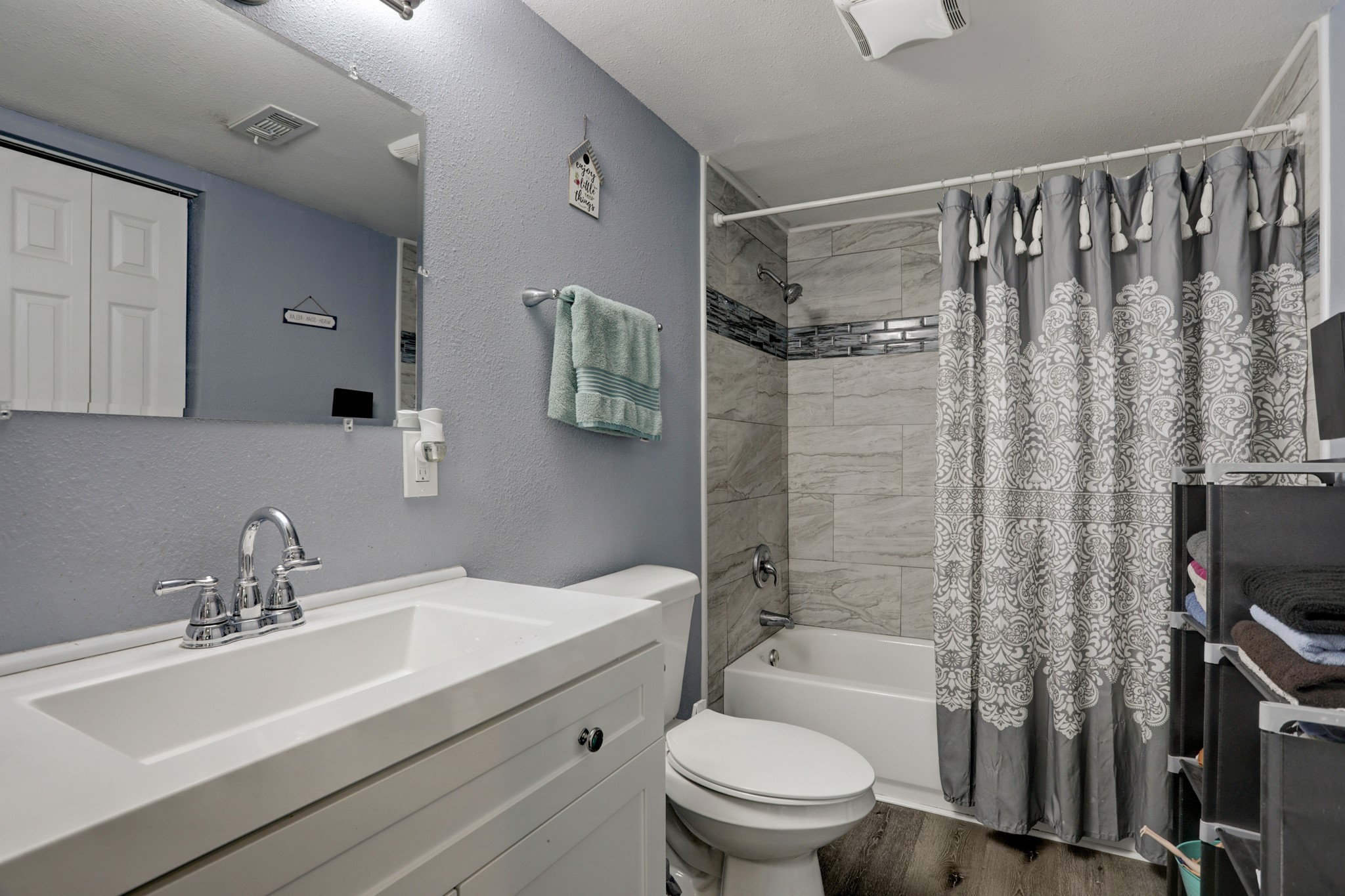 2322 Central Street Dickinson, TX 77539 - Photo 24 of 25 a bathroom with a sink toilet and shower
